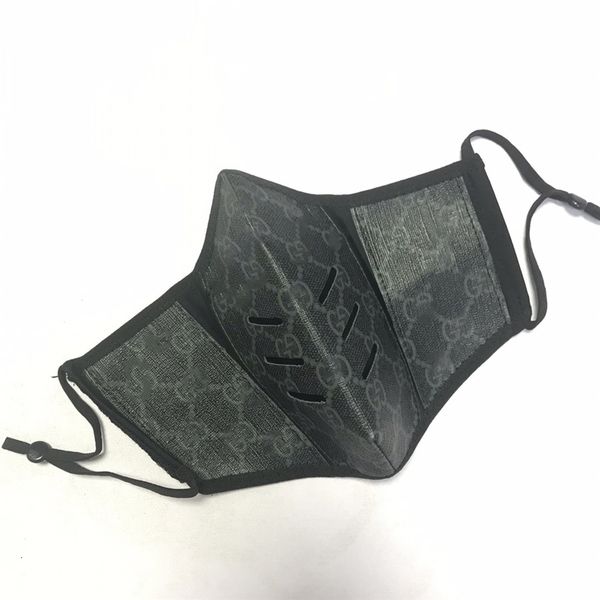 

designer new leather shark popular stitching color men and women mask factory direct sales#791222
