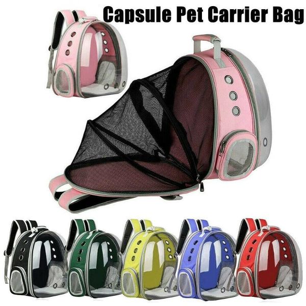 

dog car seat covers puppy pet cat carrier bag travel backpack astronaut space breathable