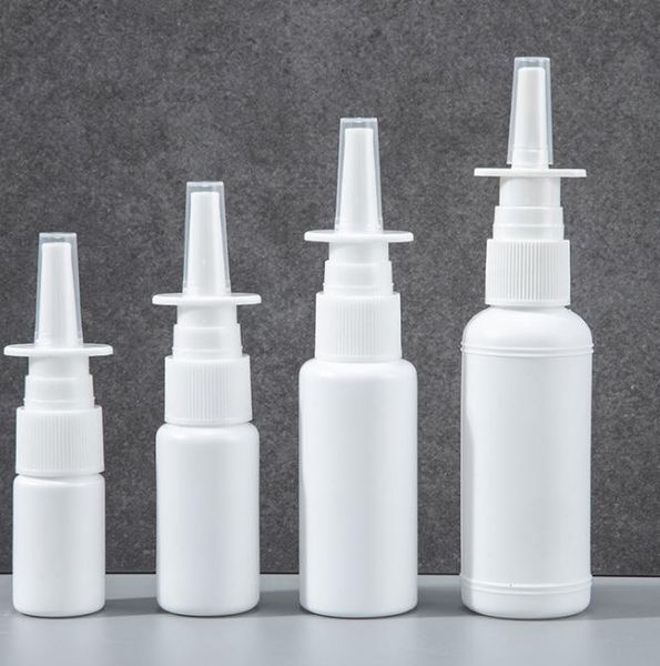 

2022 new empty nasal spray 10ml 15ml 20ml 30ml 50ml plastic bottles pump sprayer