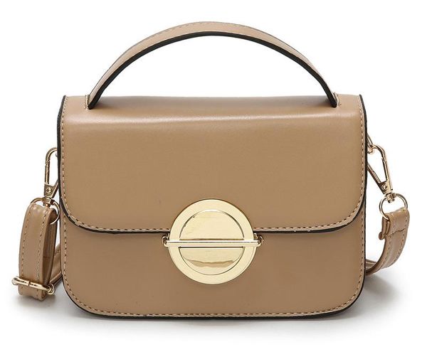 

shoulder bags pu girl's small square bag simple and women's