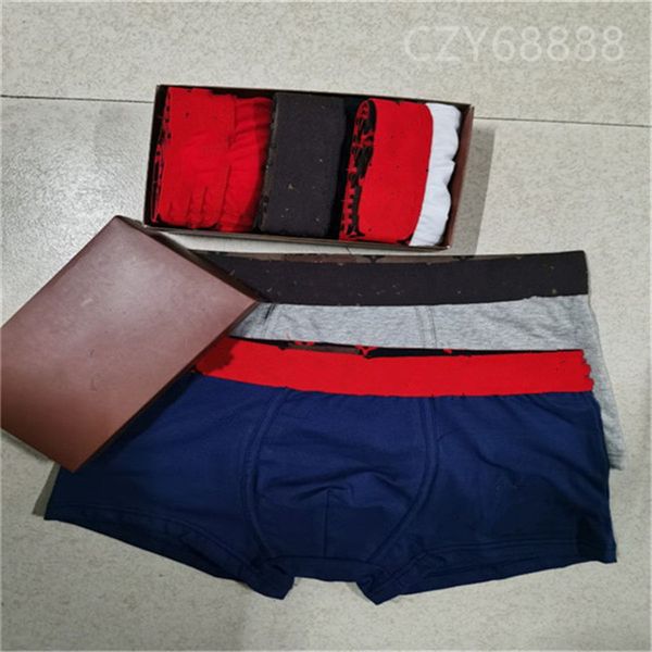 

20ss random color ethika mens boxers mens designer underwears breathable cotton boxers underpants men panties quick dry size  -xxl, Black;white