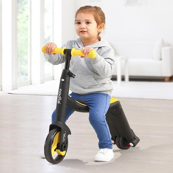 

strollers# 5-in-1 baby stroller lightweight children tricycle foldable toddler bike balance bicycle for kids scooter adjustable trike1