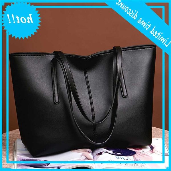 

tilorraine 2021 new women's task learn fashion simple multilateral large capacity tote handbag shoulder bag pu