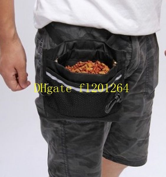 

pet bait 20pcs/lot dog treat waist shipping pouch puppy reward based training bag with buckle belt