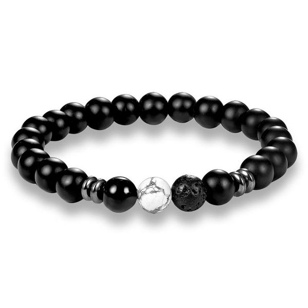 

mkendn minimalist natural stone bracelet men charm hematite beads bracelet male diy jewelry accessories yoga pulsera hombres wmtvzn