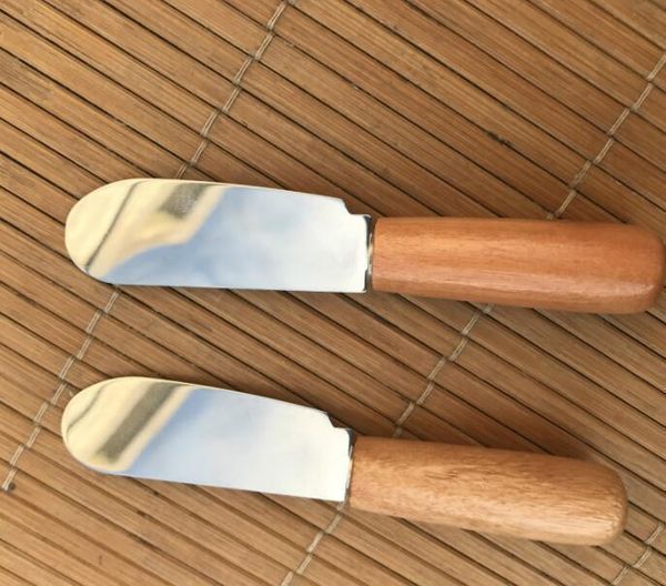 

нож для сыра нож из нержавеющей стали нож с деревянной ручкой спатула древесины с маслом сыр десерт варенья разбрасыватель breakf bbyktt xmh