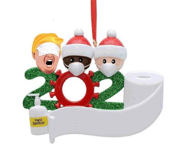 

factorymr1iface with greetings diy masks trump ornament 2020 quarantine xmas birthday party pandemic social distancing christmas tr