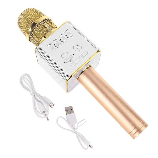 

wireless microphone handheld cellphone party karaoke player bluetooth speaker 203a