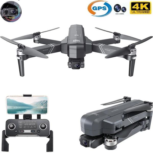 

sjrc f11/f11 pro wifi fpv foldable rc drone gps with 1080p/4k hd camera brushless motor 3-axis gimbal quadcopter toys drones
