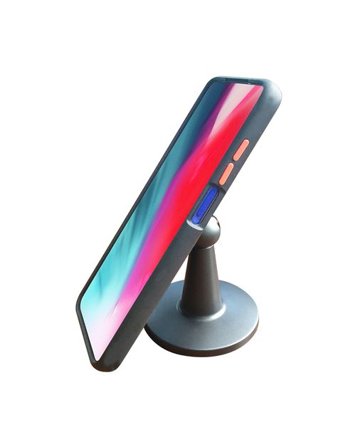

magnetic holder dock compatible with mobile phone 360 degree adjustment fully foldable desktop