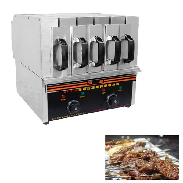 Máquina comercial de churrasco para frango assado de aço inoxidável temperatura controlada proteção ambiental proteção ambiental churrasqueira