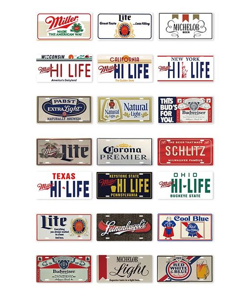 2021 Belgisches Bier Nummernschild Nummernschild Blechschild Wand Pub Shop Home Schal Wohnzimmer Garage Wand Kunst Dekor Auto Metall Poster