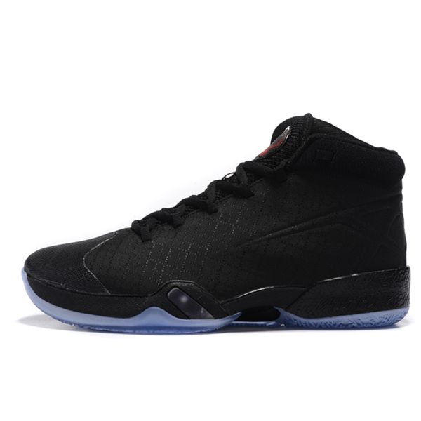 

designer jumpman 30 fashion men basketball shoes triple black white breathable sport training sneaker size 40-46