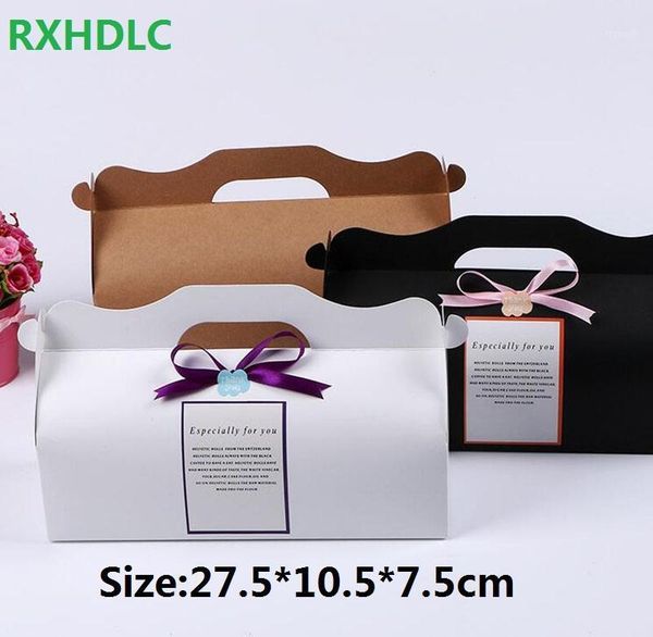 

baking packaging white kraft long paragraph roll cake box portable cupcake cups bakery box snowy moon cake boxes with neto1