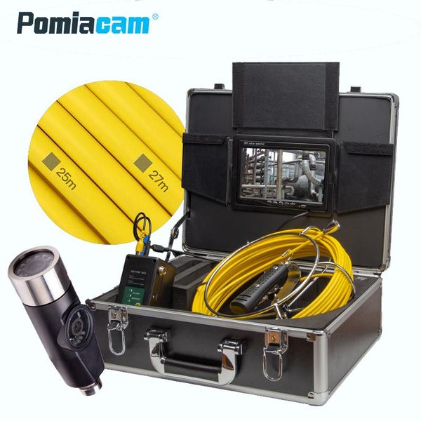 

cameras wp90e 20m-50m cable with dual endoscope wifi 9inch borescope inspection camera waterproof dhl