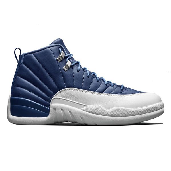 

blue xii stone jumpman men 12 basketball university gold flint 13s gym red 14s reverse flu game women trainers outdoor sport shoes 7joj, Black