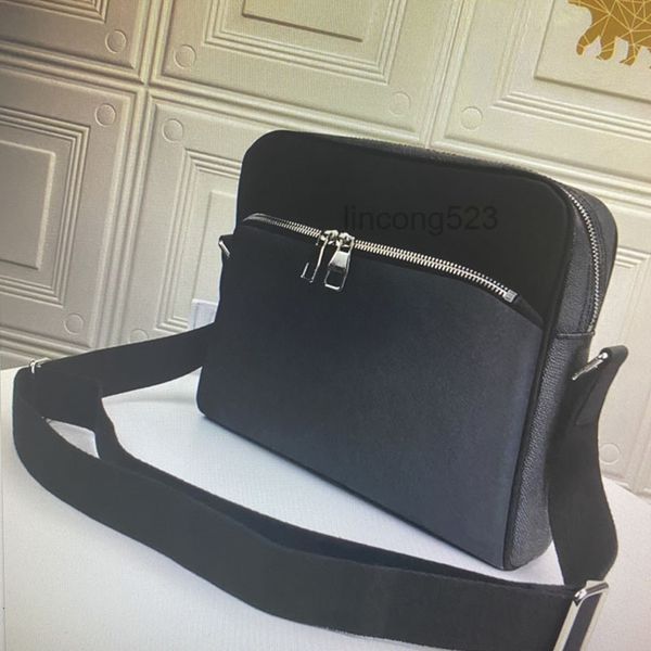 

dayton pm small reporter mens messenger bag fashion briefcase crossbody bag damier graphite canvas man shoulder bags 41408