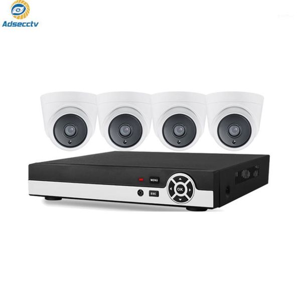 

4ch dvr 5m cctv system video recorder 4 pcs 5mp home security waterproof night vision camera surveillance kits1