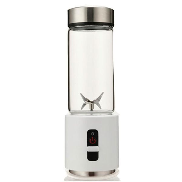 

protable juicer fashion simple design 20w high power wirless electrice blender powerful mini smoothie maker 380ml rechargeable