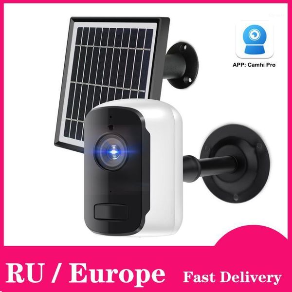

outdoor ip camera 1080p hd battery wifi wireless surveillance camera 2.0mp home security waterproof pir alarm audio low power1
