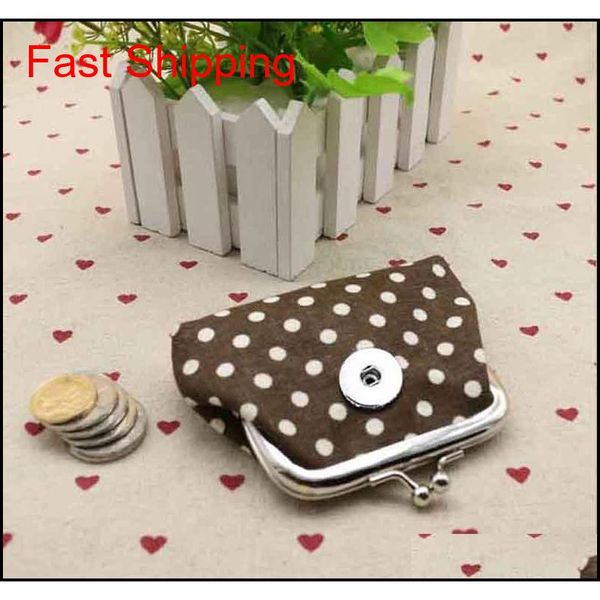 

hor fashion pu leather wallet 018 mini bag wallet 18mm snap button bag coin purse charm interchangeable jewelry f qylsvo nana_shop, Silver