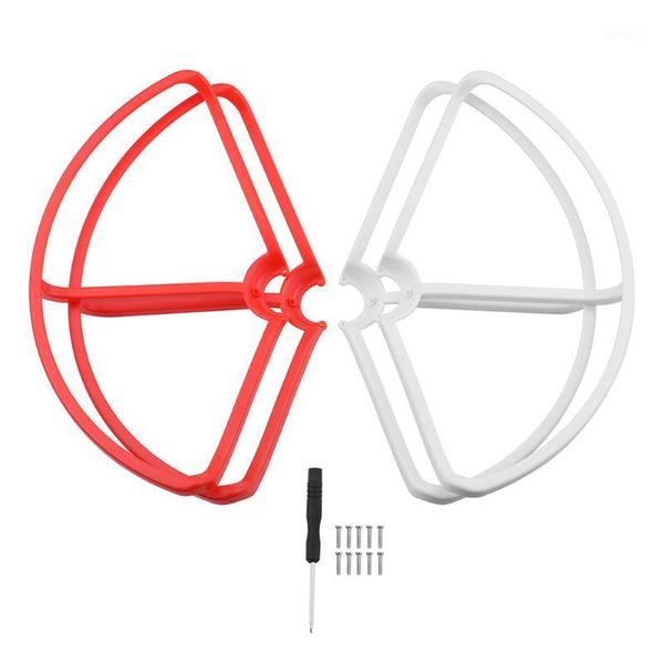 

4 pcs bumper low noise anti-collision propeller guard set cover quick release accessories blade hard drone for 4k/1080p1