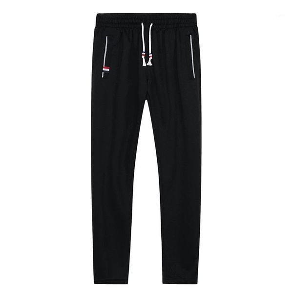 

men pencil pants harem 2021 casual sweatpants mens elastic joggers tracksuit bottoms fitness cotton loose male trousers pants1, Black