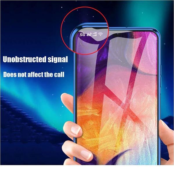 

magnetic metal glass case for samsung galaxy a50 note 10 pro 9 8 a7 a8 a9 2018 a10 a20 a30 qylnmp