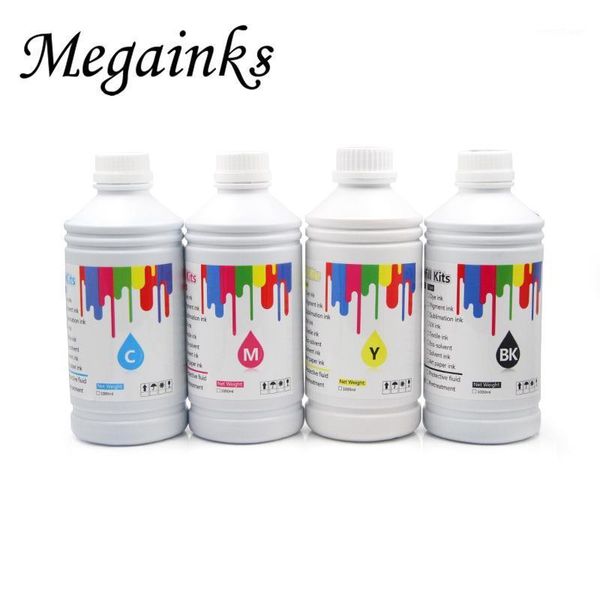 

ink refill kits 1000ml dtg textile for roland mimaki mutoh dx3 dx4 dx5 dx6 dx7 printhead & digital flatbed inkjet printer1