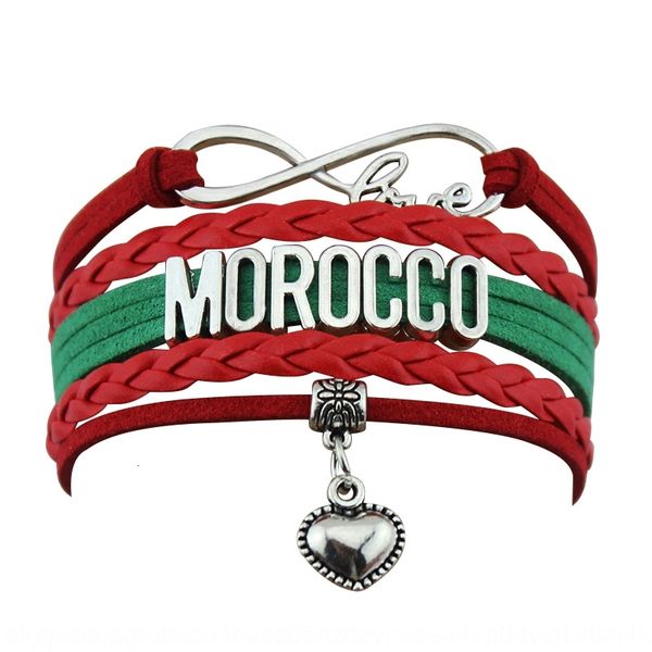 

jewelry hand woven morocco love heart bracelet allty, Golden;silver