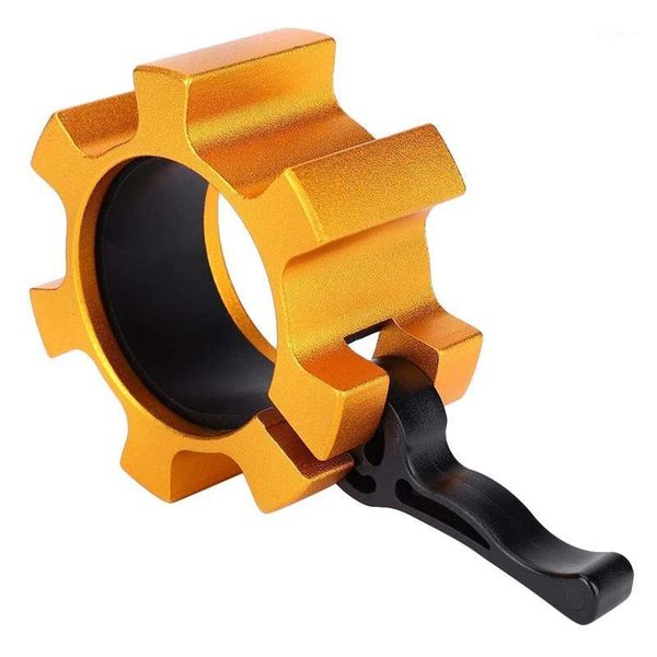 

accessories 2pcs barbell buckle lock aluminum alloy collar clip clamp weight lifting bar gym fitness dumbbell buckle1