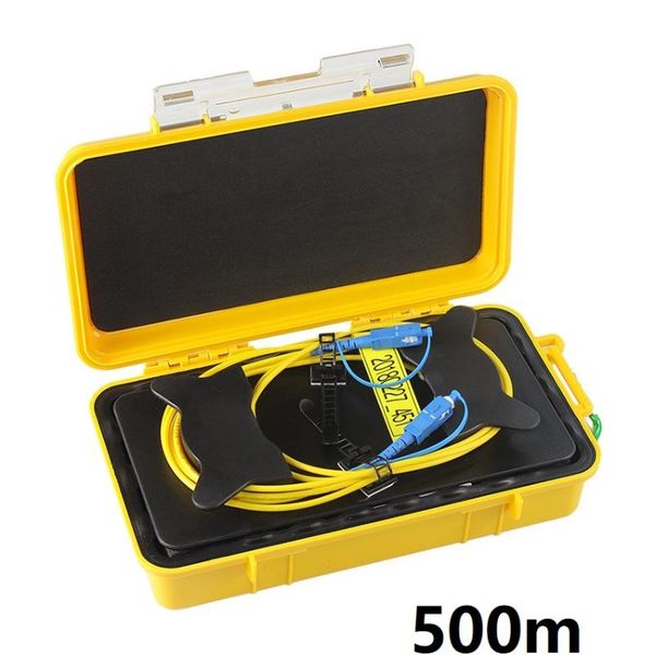 

fiber optic equipment otdr launch cable box 500m rings dead zone eliminator