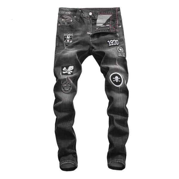 

8.26 new arrival real p fashion men casual locomotive jeans 28-36, Blue