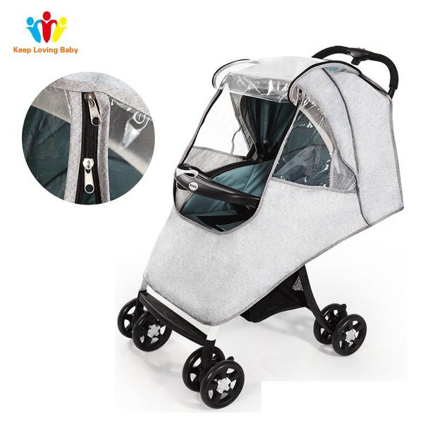 

stroller parts & accessories baby universal waterproof rain cover wind shield most pushchairs dust strollers