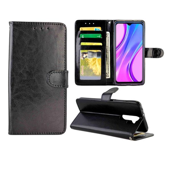 

crazy horse texture leather horizontal flip protective case with holder card slots wallet p frame