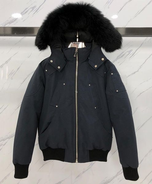 

новые мужчины повседневная путешка вниз пальто мужская мусец открытый теплый человек зимнее пальто пиджаки куртки parkas canada knuckles dou, Black