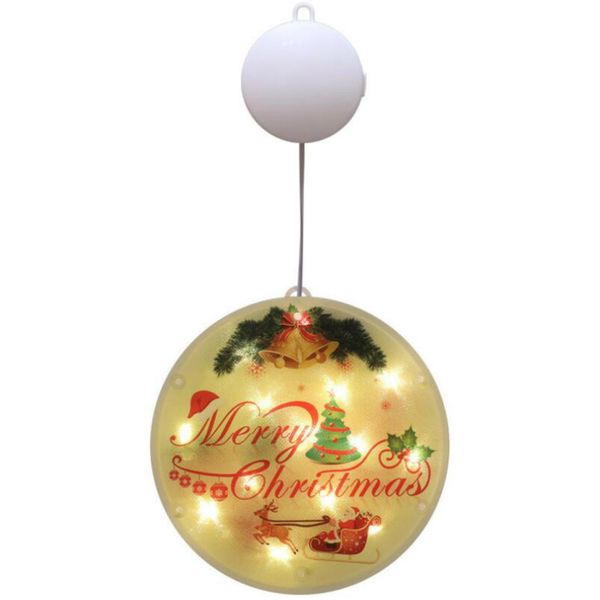 

new led christmas lantern window home decor paste hanging lights waterproof christmas decoration party decor hanging lights energy saving