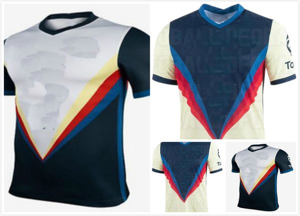 

20 21 club america soccer jerseys unam 2020 tigres uanl liga mx chivas de guadalajara football shirt santos laguna jersey, Black;yellow
