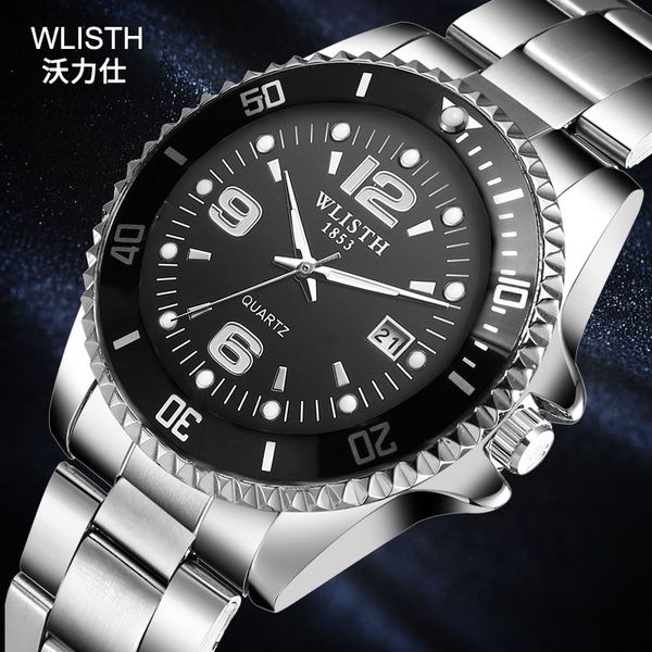 

mens mechanical stainless steel automatic movement watch ceramic bezel self-wind watches fashion designer a6947 professional wristwatches, Slivery;brown