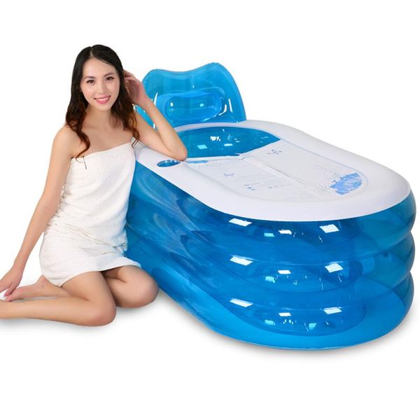 

bathing tubs & seats inflatable bathtub thick folding bath tub barrel children