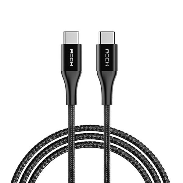 

rock 1m usb-c тип-с к usb-металлическому стилю стиль weave стиль кабель данных