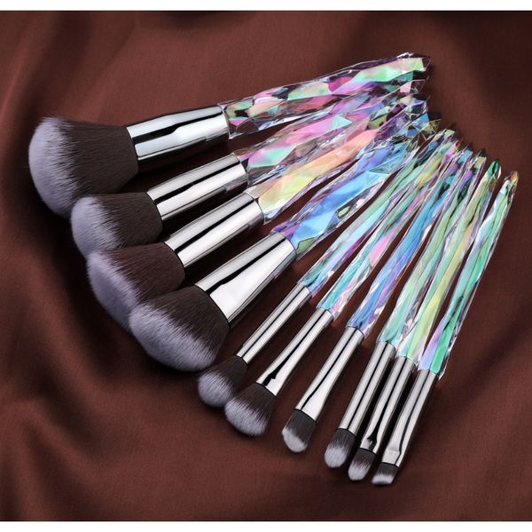 

fld diamond makeup щетки набор косметических русляных кистей порошок фундамент кисти для глаз тень для губ бритье макияж кисти щетки f sqcjt