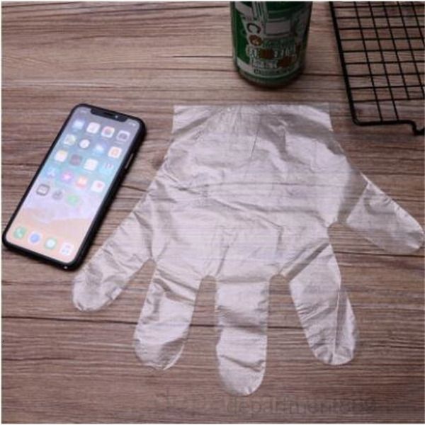 

transparent work disposable housekeeping kitchen plastic gloves film hygiene garden cleaning glovess owc1181