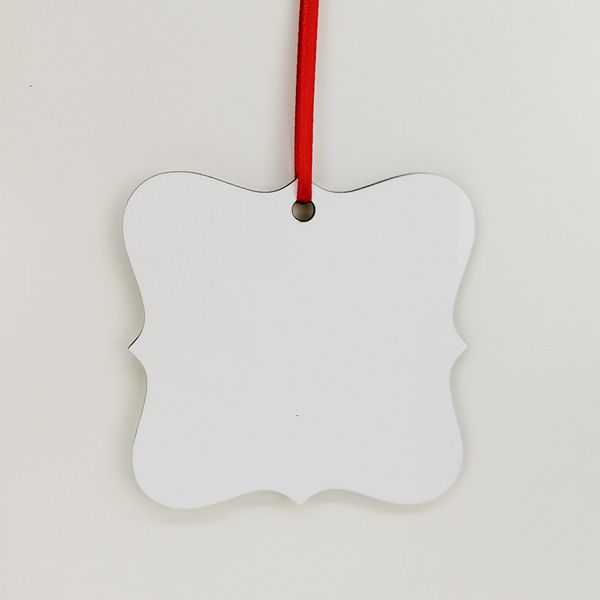 

lc1bshape square sublimation round decorations christmas snow ornaments mdf transfer printing blank coaster multi-st