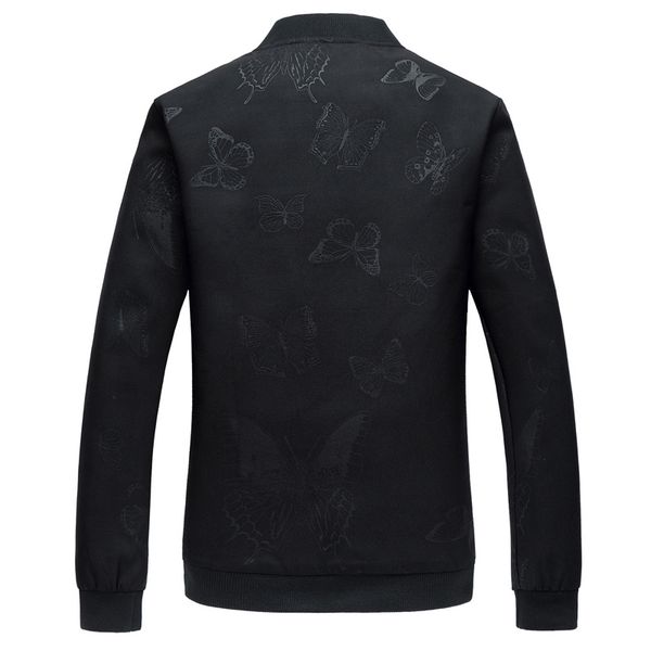 

2021 Men's Black Jacket New Thin Coats Oversized Autumn Overcoats Big Man Plus Size M-5xl, 6xl B36H, Black;brown