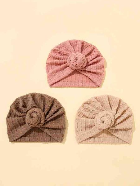 

3pcs baby knot head wrap she03, Yellow