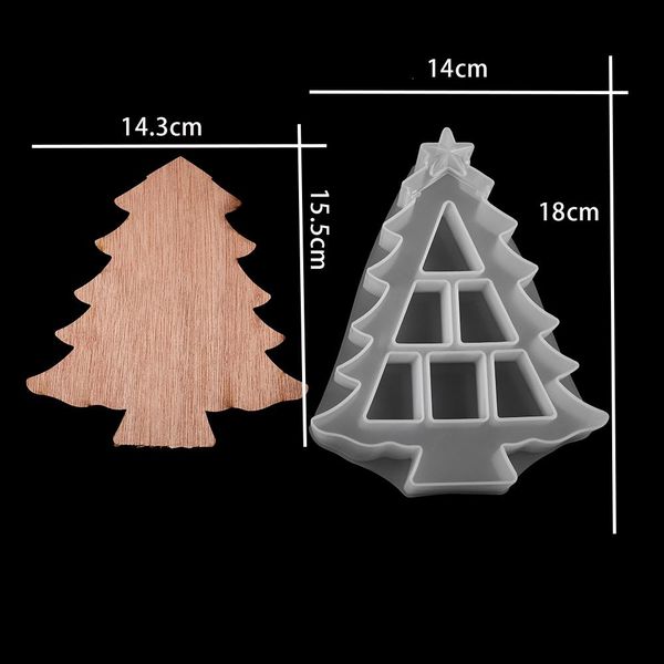 

рождественские коробки для рождественских форм для хранения коробки для хранения кристалл эпоксидная смола плесени для diy ультрафиолетовая