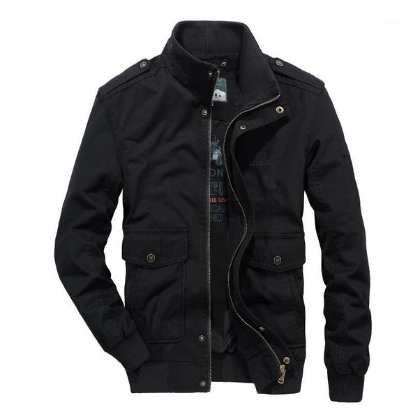 

2021 new autumn stand collar men casual jacket spring fashion men outwear coat1, Black;brown