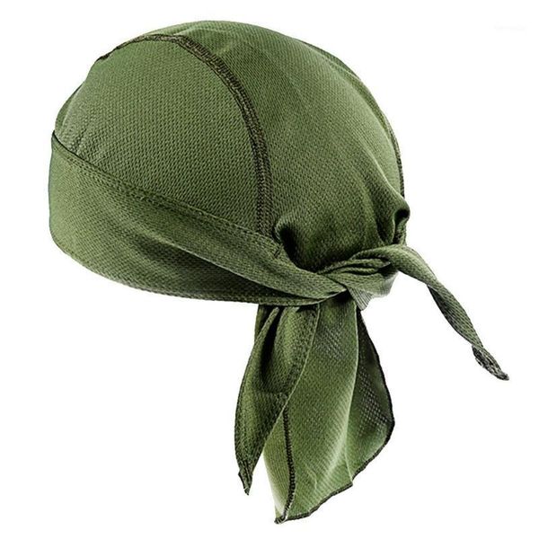 

outdoor sun protection pirate bicycle riding breathable sports quick-drying cap cloth head wraps headband hats1, Black