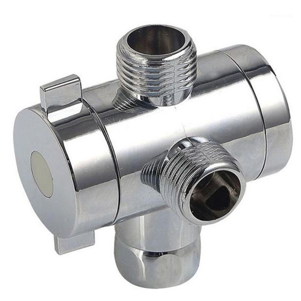 

shower diverter , 3-way universal adjustable shower system replacement part for hand held showerhead and fixed spray head1